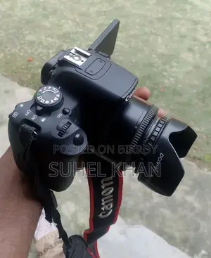 Canon 700d DSLR Camera + 2 Lens + Full Accessories
