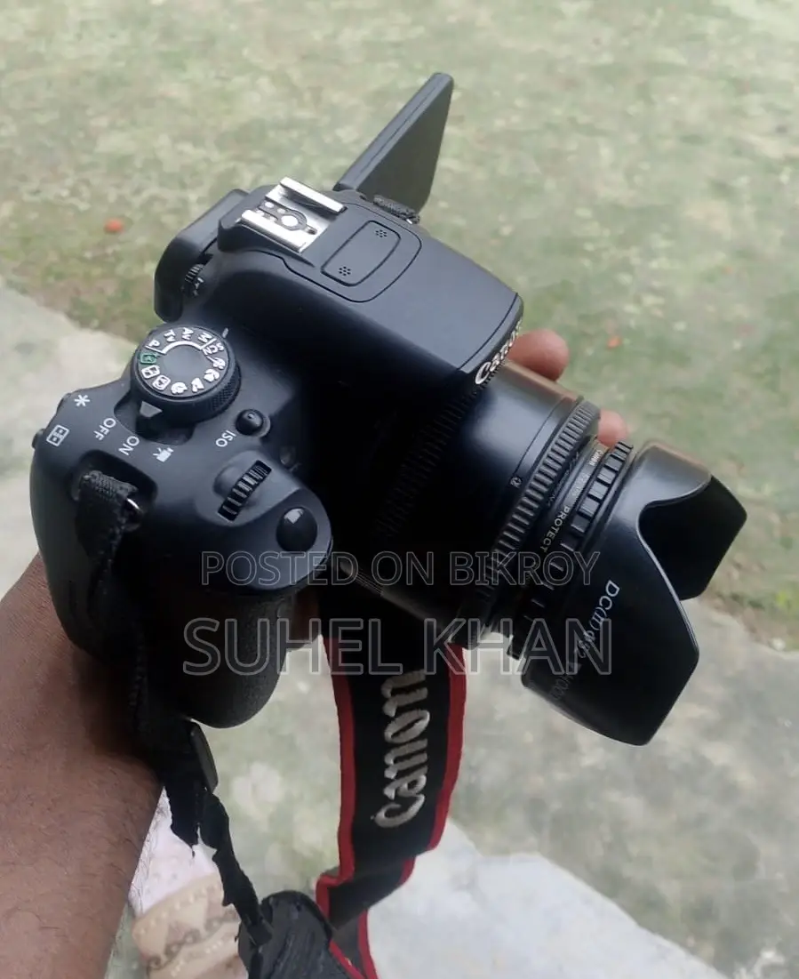 Canon 700d DSLR Camera + 2 Lens + Full Accessories