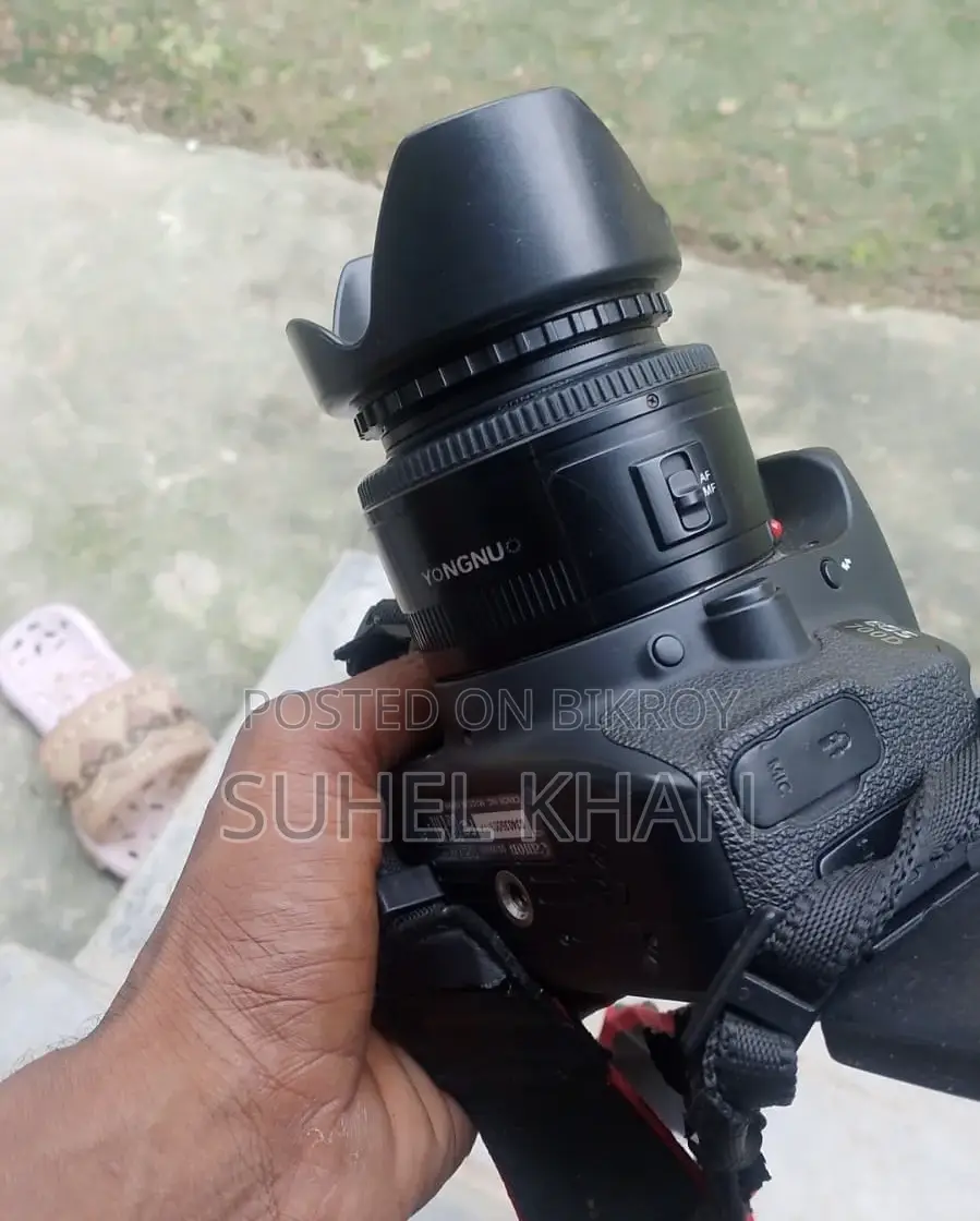 Canon 700d DSLR Camera + 2 Lens + Full Accessories