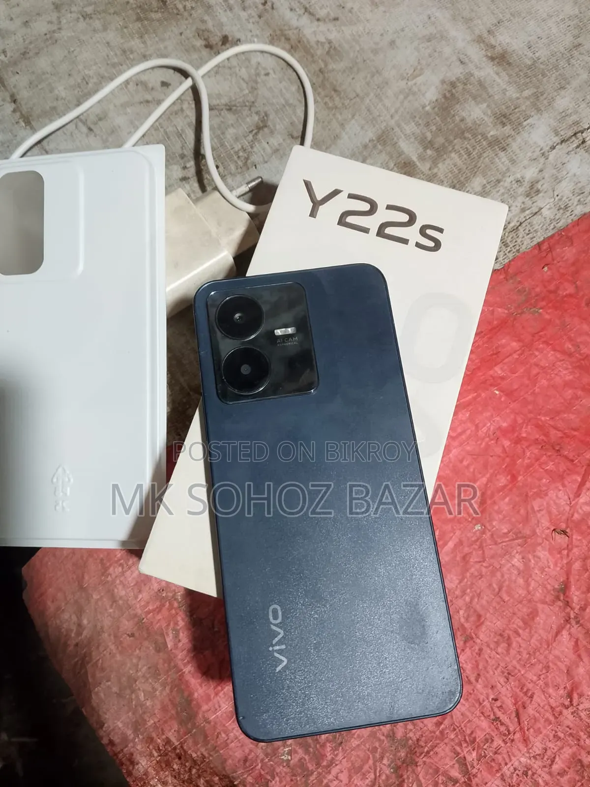 Vivo Y22s 128 GB Black