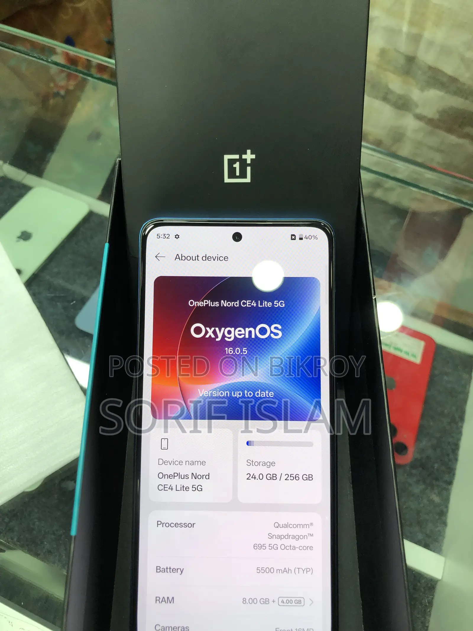 OnePlus Nord CE4 Lite 256 GB Blue