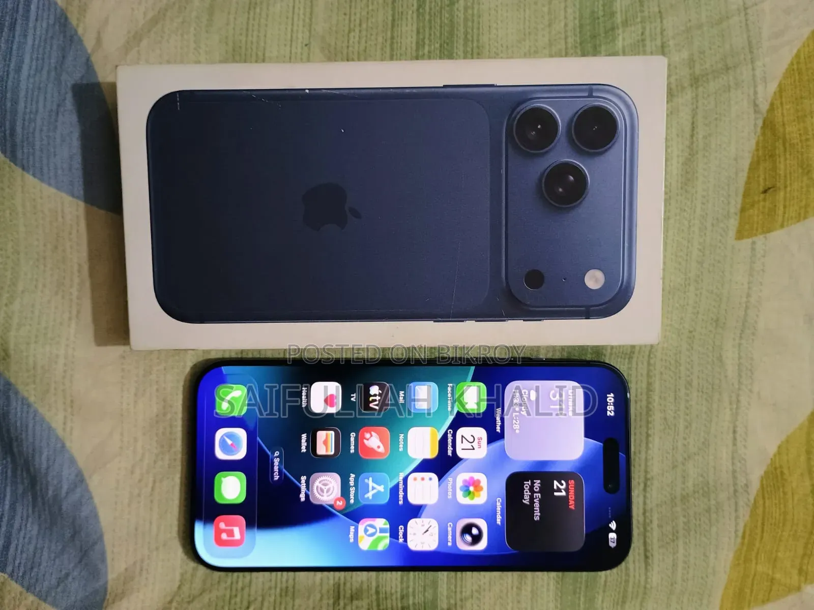 New Apple iPhone 17 Pro Max 256 GB Blue