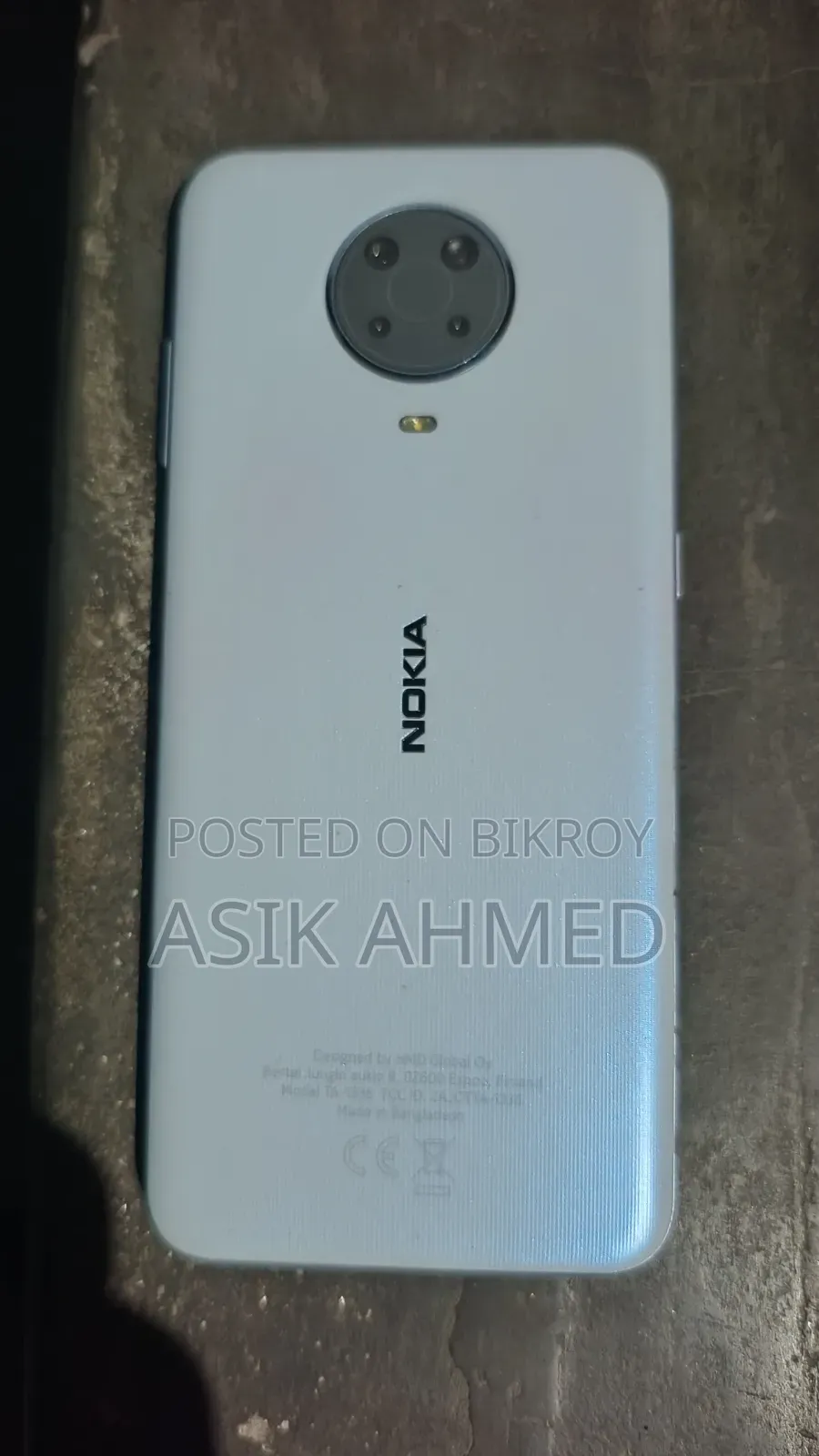 Nokia G20 64 GB Silver