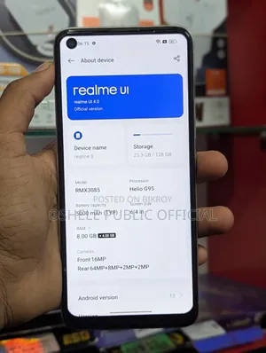 Realme 8 5G 128 GB Black