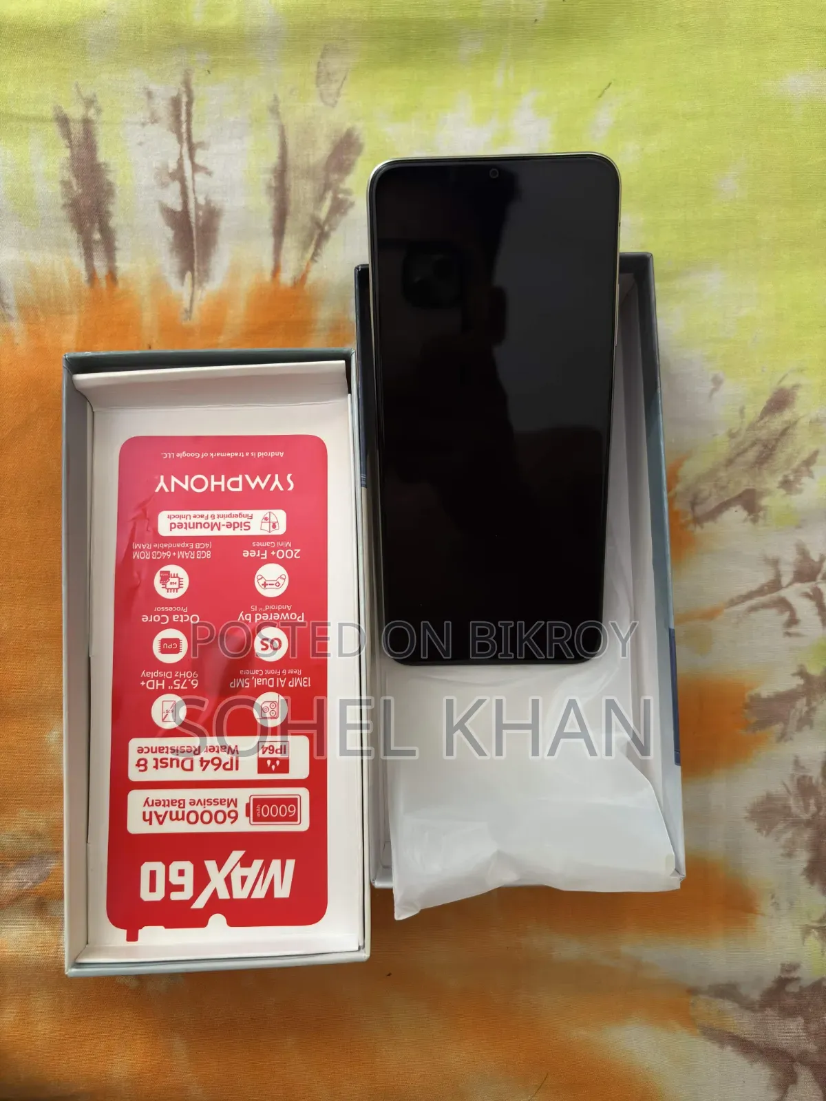 New Symphony Max 60 64 GB Gray