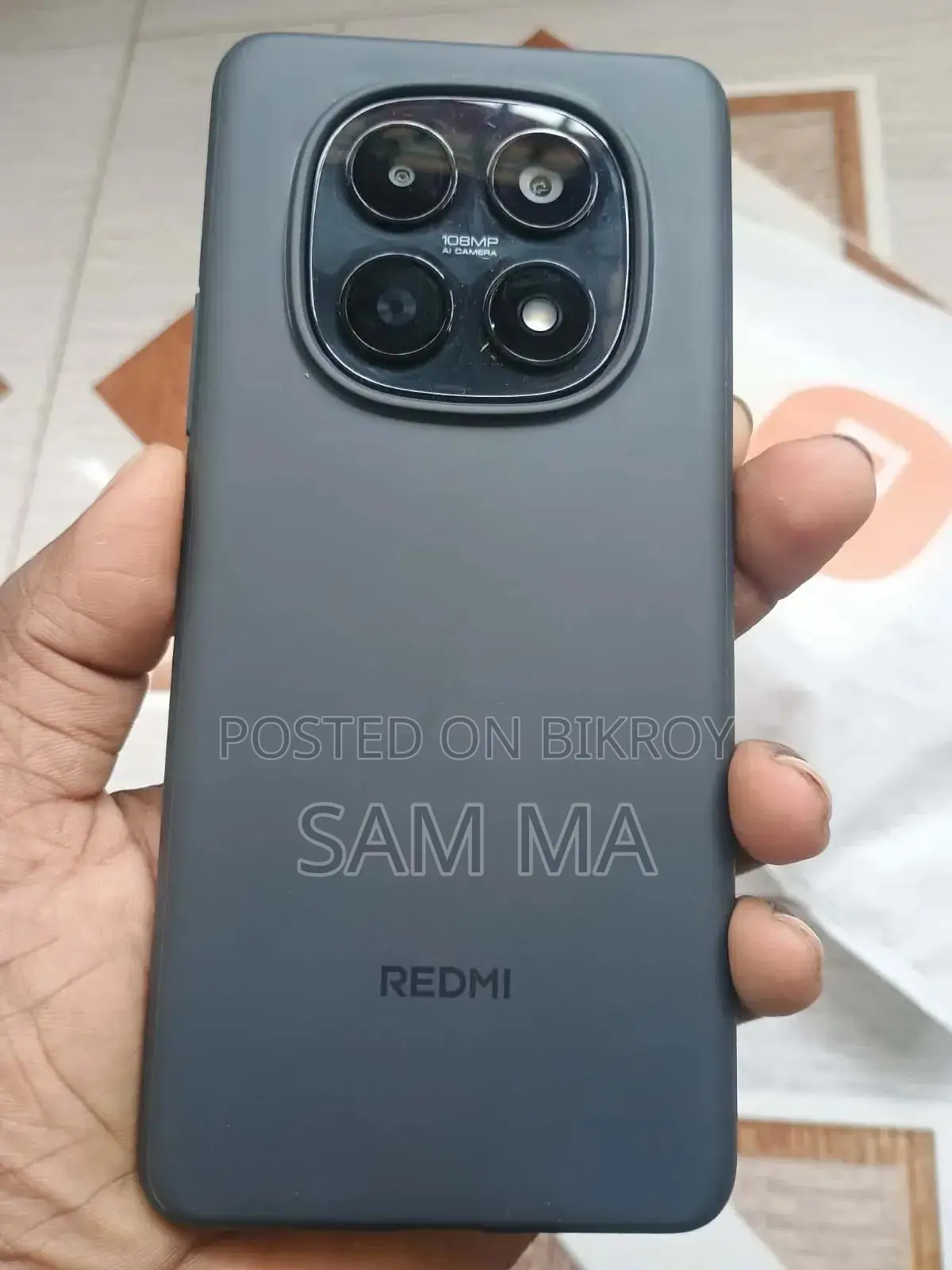 New Xiaomi Redmi Note 15 256 GB Black