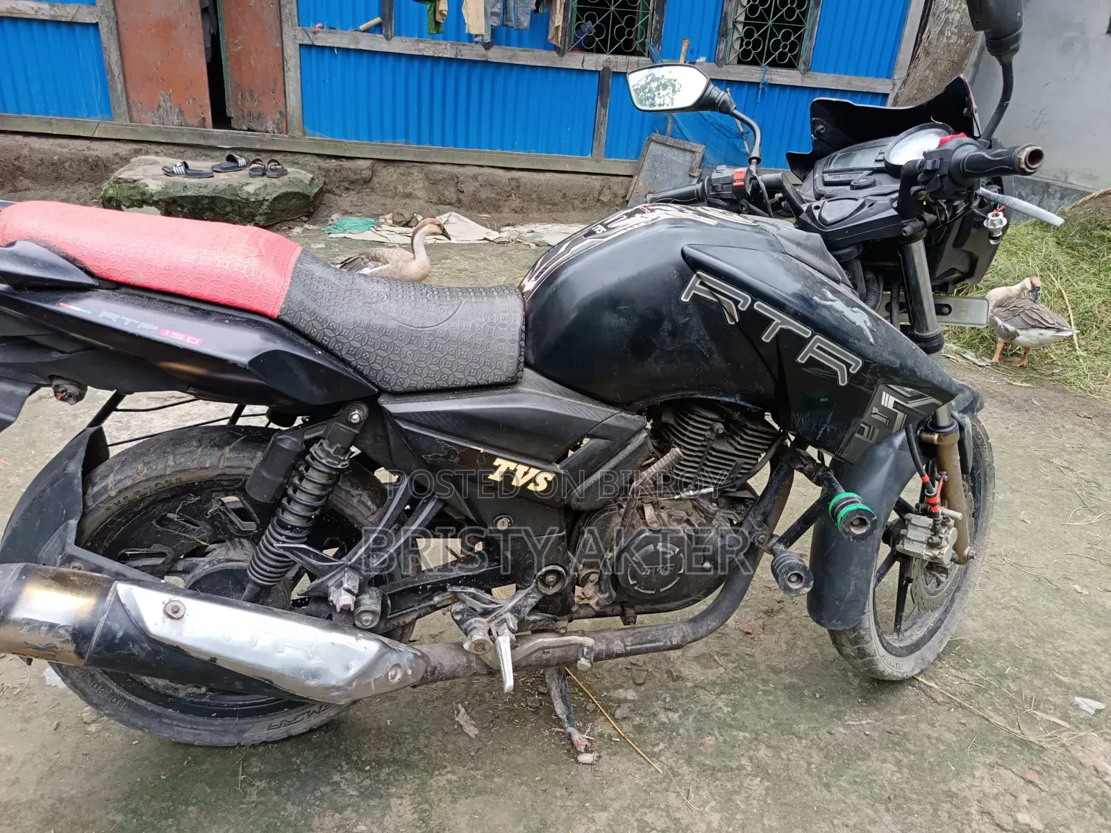 TVS Apache RTR 160 2V 2016 Black
