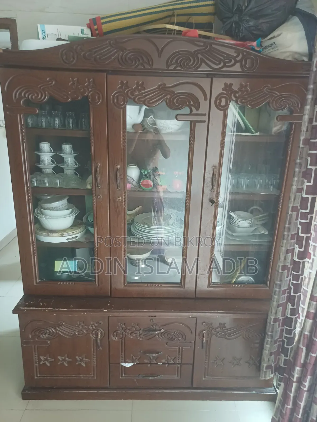 Malaysian Wood Cabinet