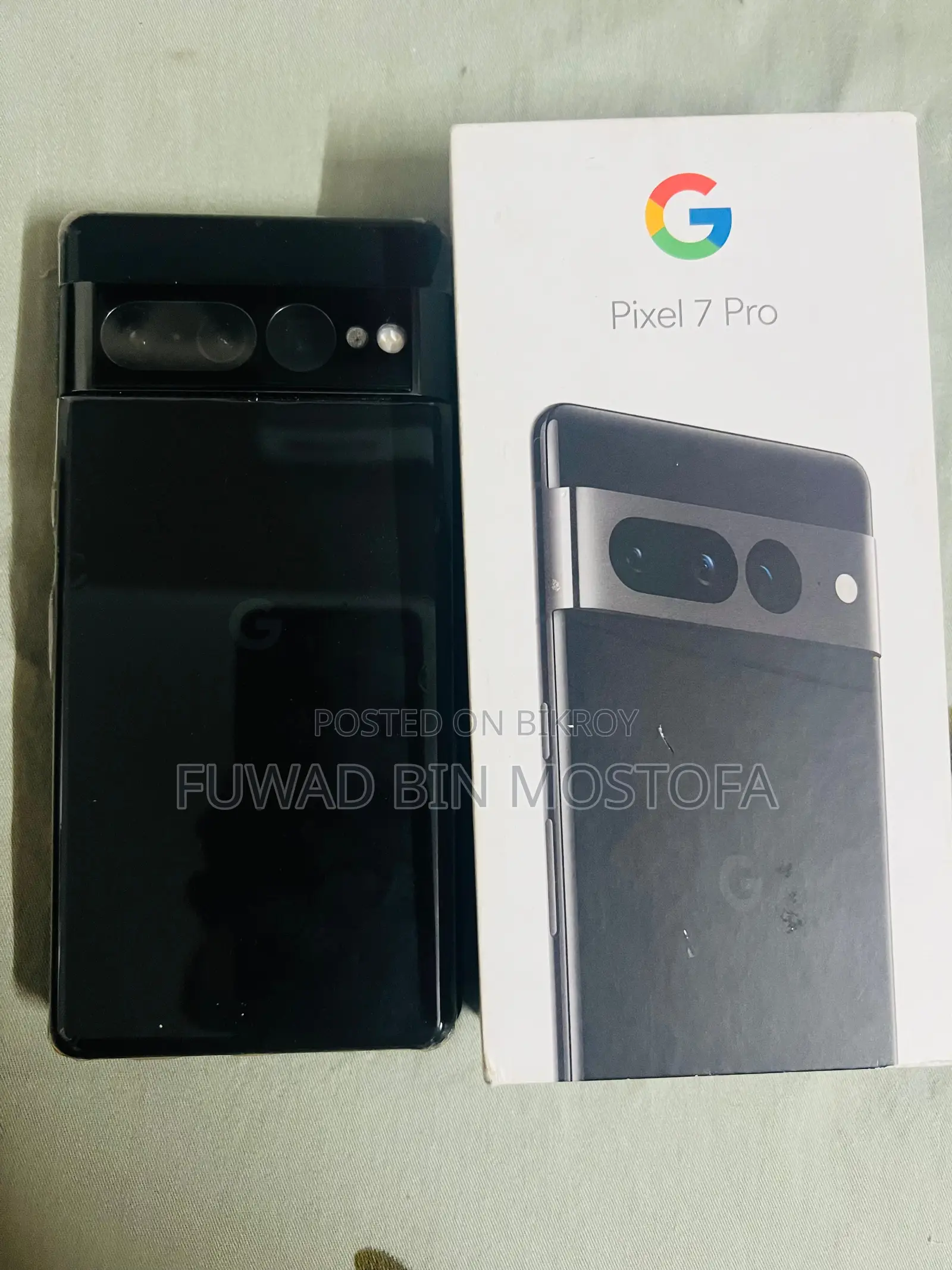 Google Pixel 7 Pro 128 GB Black