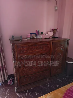 Shegun Wood Wardrobe