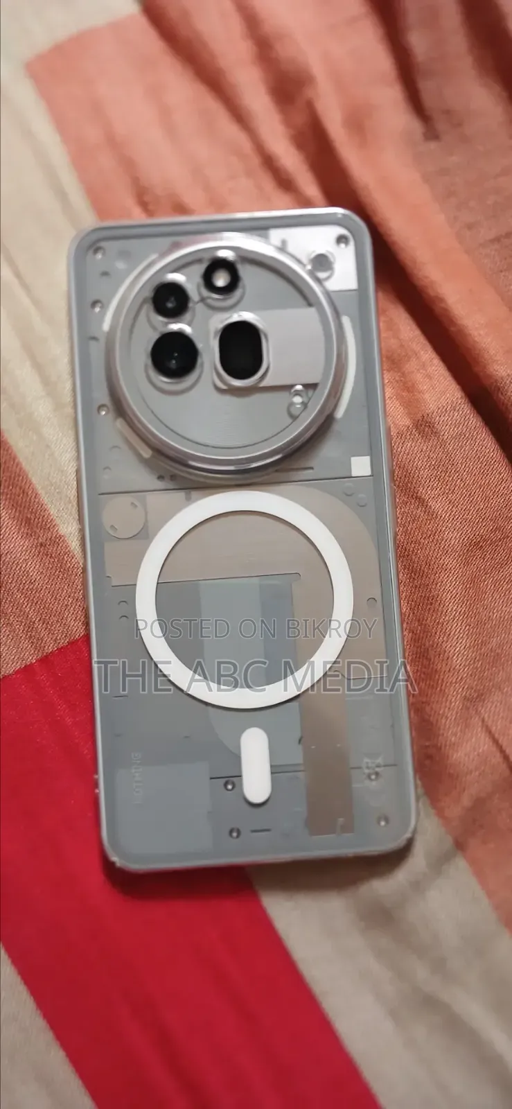 New Nothing Phone 3a Pro 256 GB Silver