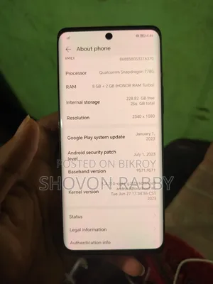 Honor 50 256 GB Black