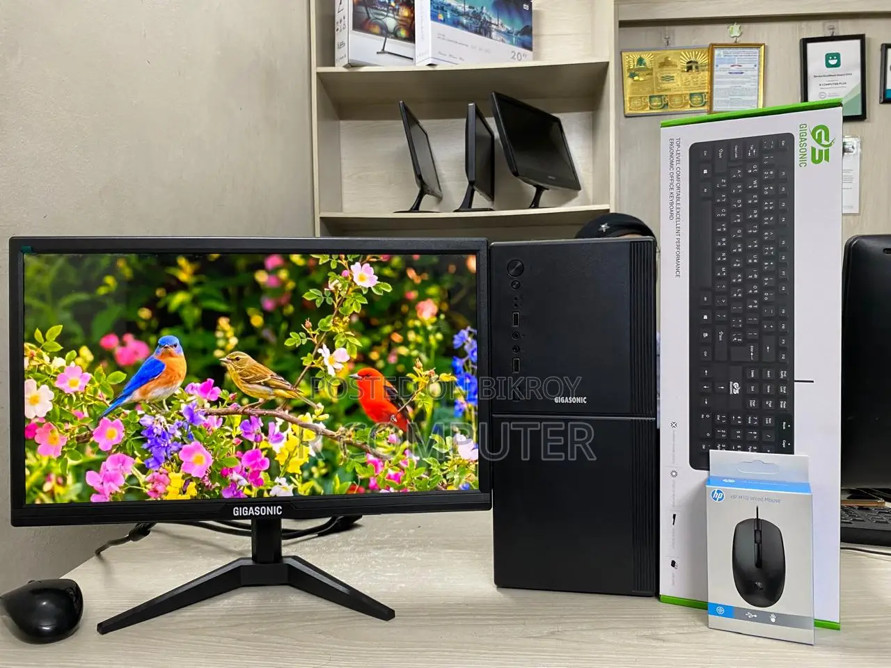 New Desktop Computer 8GB Intel Core I7 SSD 256GB