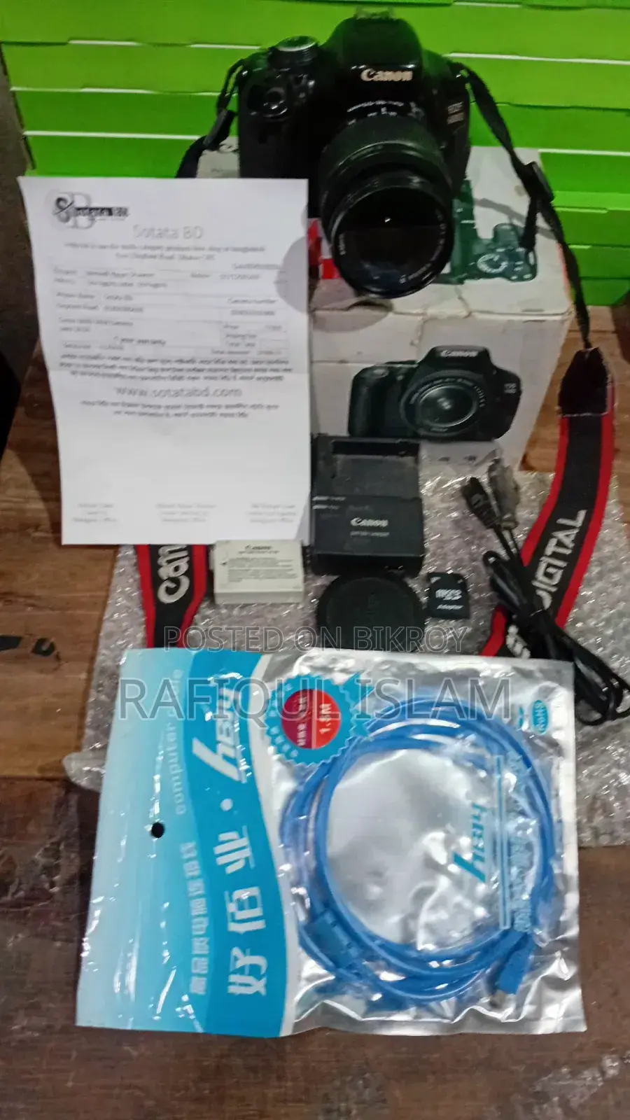 Canon Eos 600d 18mp DSLR Camera