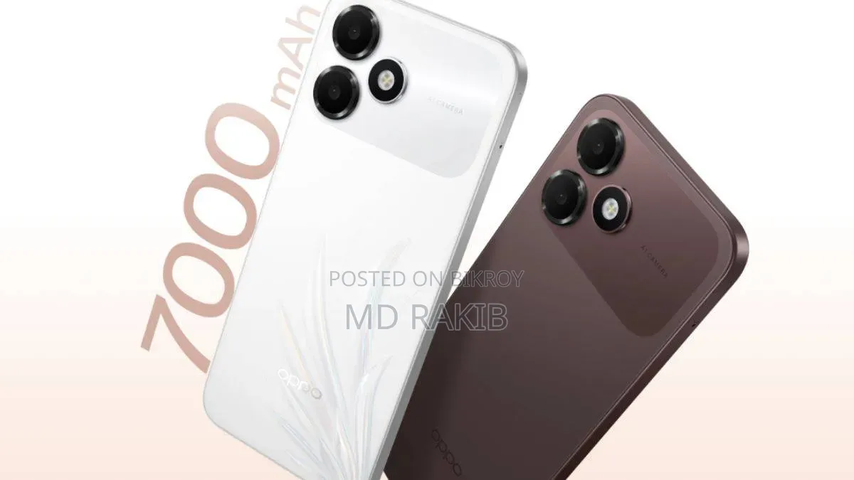 New Oppo A6c 128 GB White