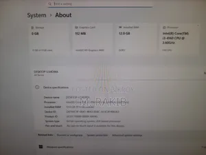 Desktop Computer Samsung AiO 24 12GB Intel Core i3 HDD+SSD 1T
