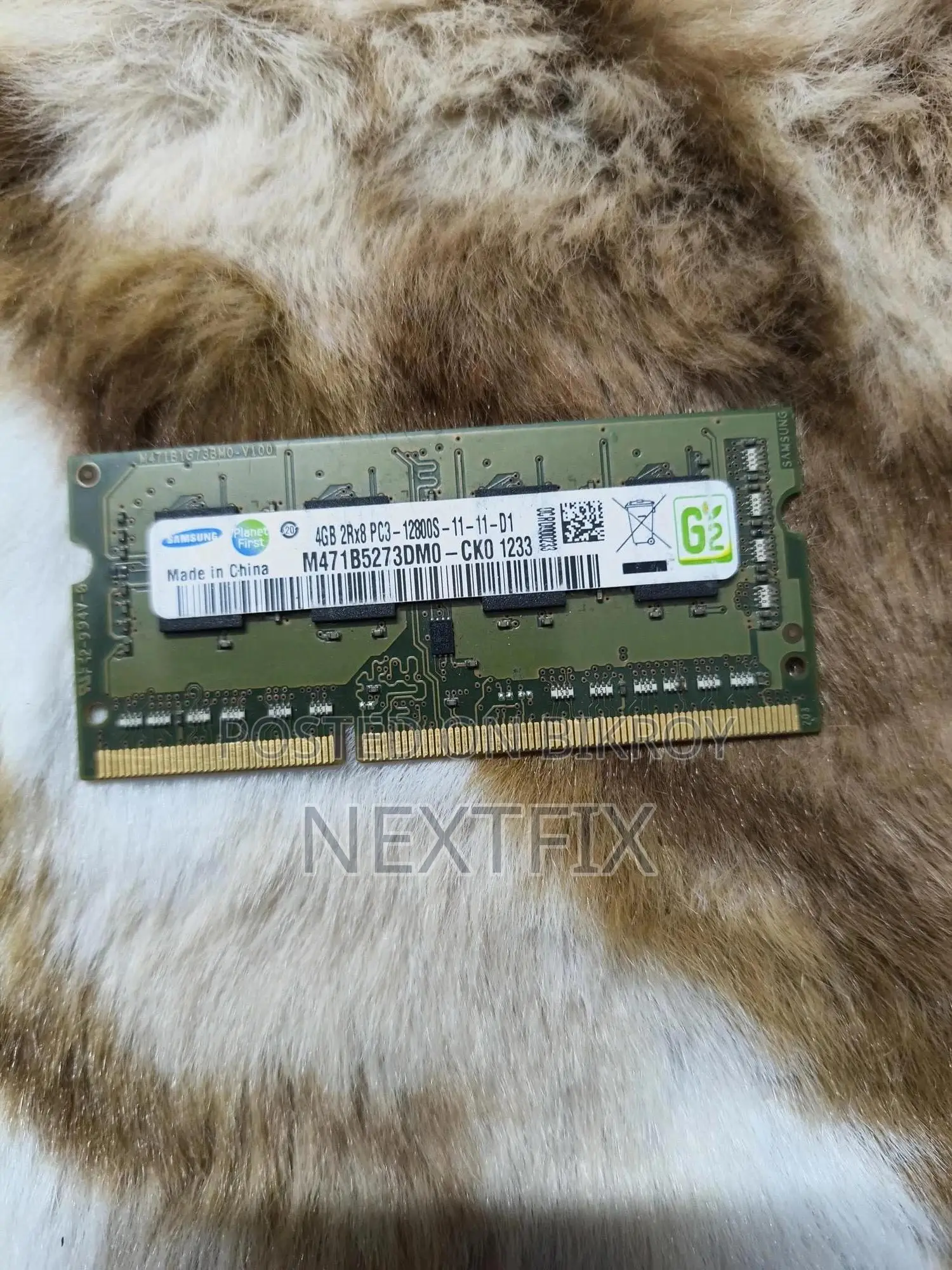 Samsung 4GB 2Rx8 PC3 RAM
