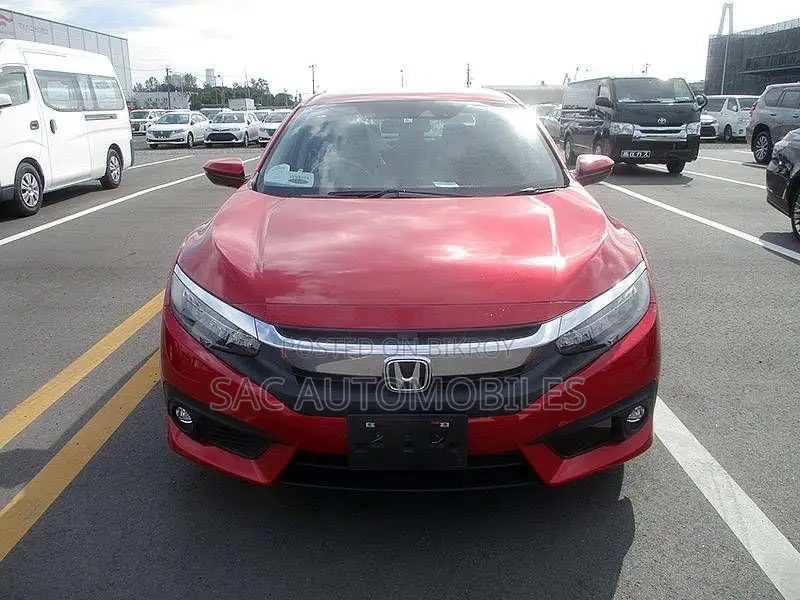 Honda Civic EX Sedan 2018 Red