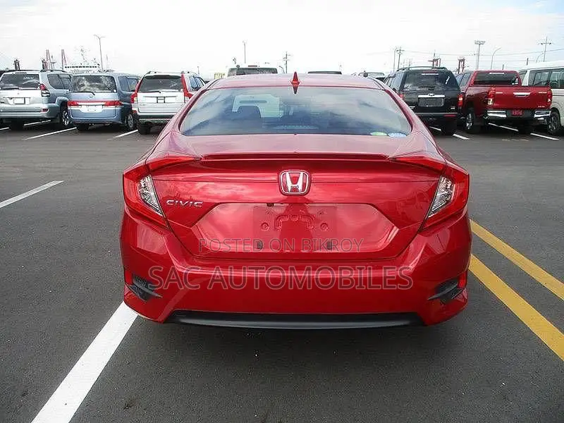 Honda Civic EX Sedan 2018 Red