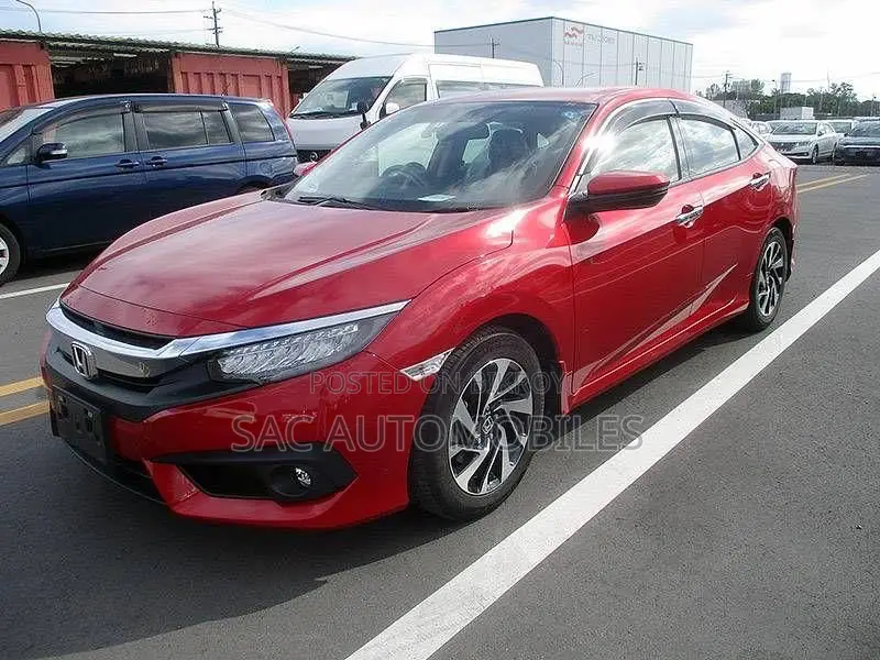 Honda Civic EX Sedan 2018 Red