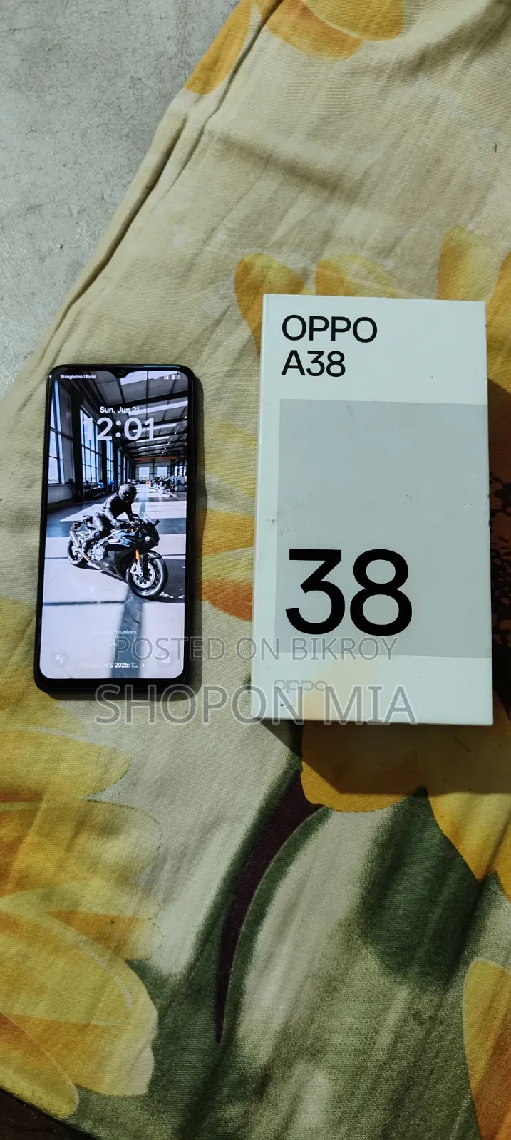 Oppo A38 128 GB Black