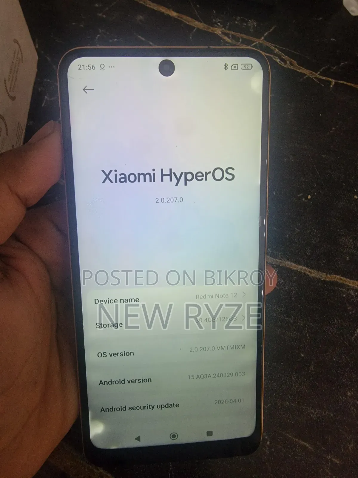 Xiaomi Redmi Note 12 128 GB Orange