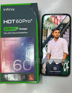 ইনফিনিক্স হট ৬০ প্রো+ ২৫৬ জিবি সিলভার