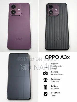 Oppo A3x ৬৪ জিবি পার্পল