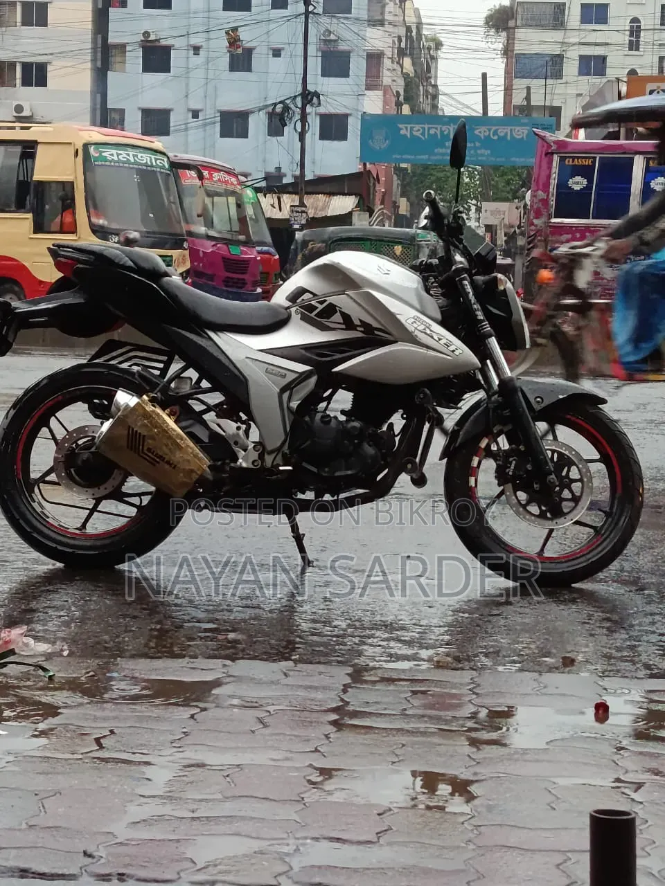 Suzuki Gixxer Monotone 2020 Gray