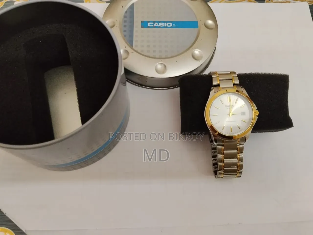Casio Dual Tone Men Watch MTP 1183