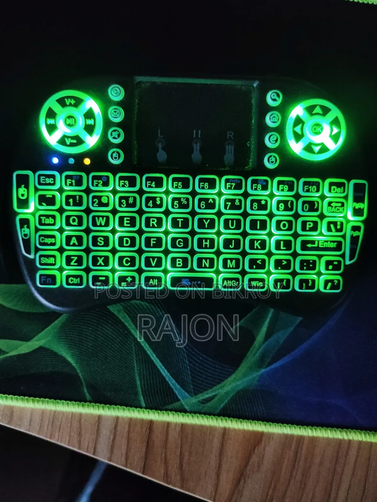Mini RGB Multimedia Keyboard