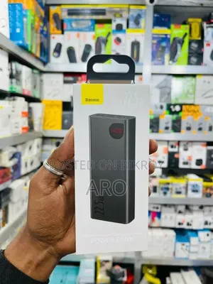 বেসাস ২২.৫ ওয়াট অ্যাডাম্যান ২০০০০এমএএইচ পাওয়ার ব্যাংক কুইক চার্জ ৪.০ + সুপারচার্জ