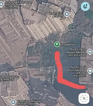 2.5 Katha High Land Behind Banasree Police Park Building,