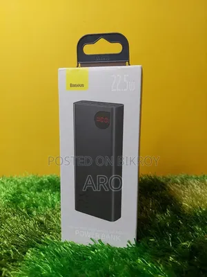 বেসাস ২২.৫ ওয়াট অ্যাডাম্যান ২০০০০এমএএইচ পাওয়ার ব্যাংক কুইক চার্জ ৪.০ + সুপারচার্জ