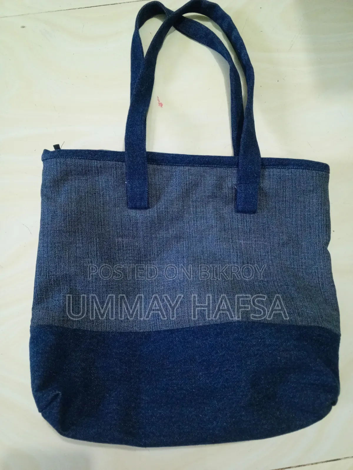 Denim Tote Bag