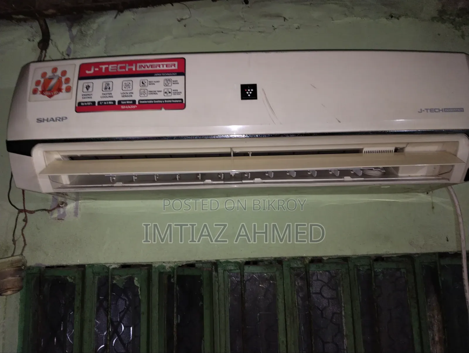 Sharp J-Tack Inverter 1.5 Ton Ac