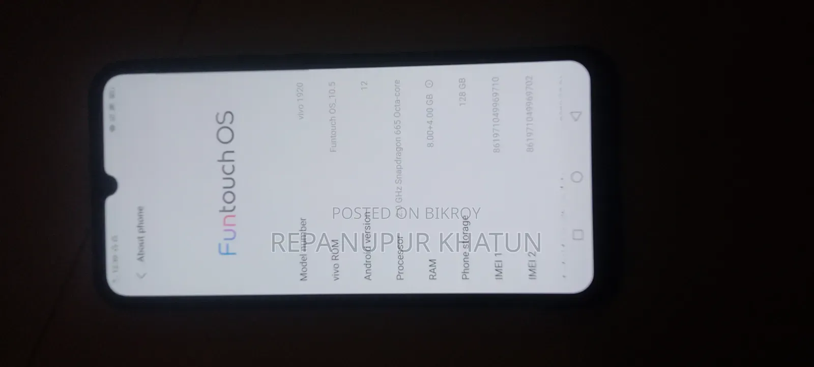 Vivo S1 Pro 128 GB Blue