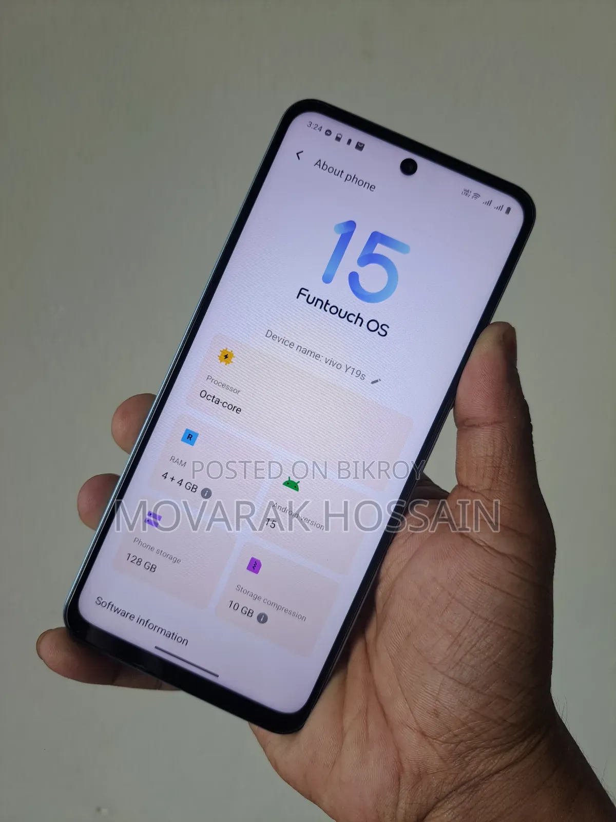 Vivo Y19s 128 GB
