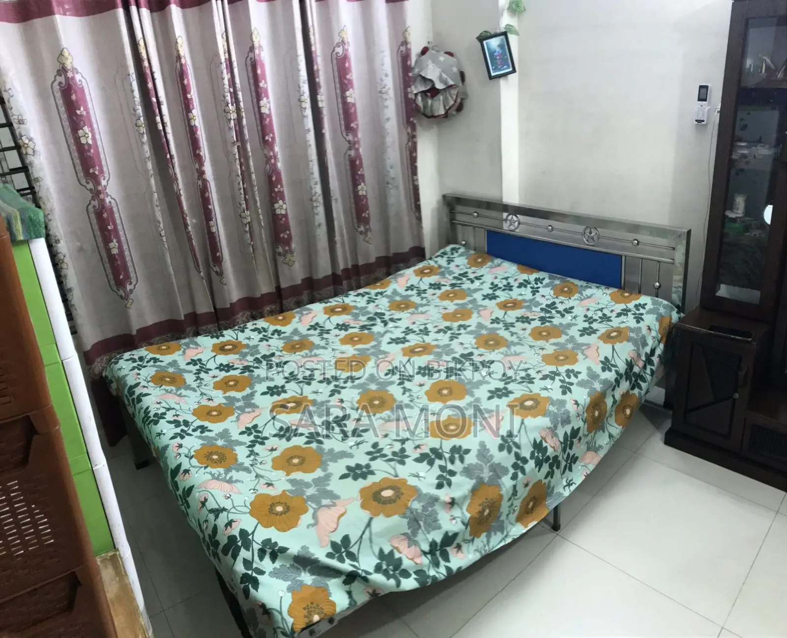 5×7 Ft Stainless Steel Bed