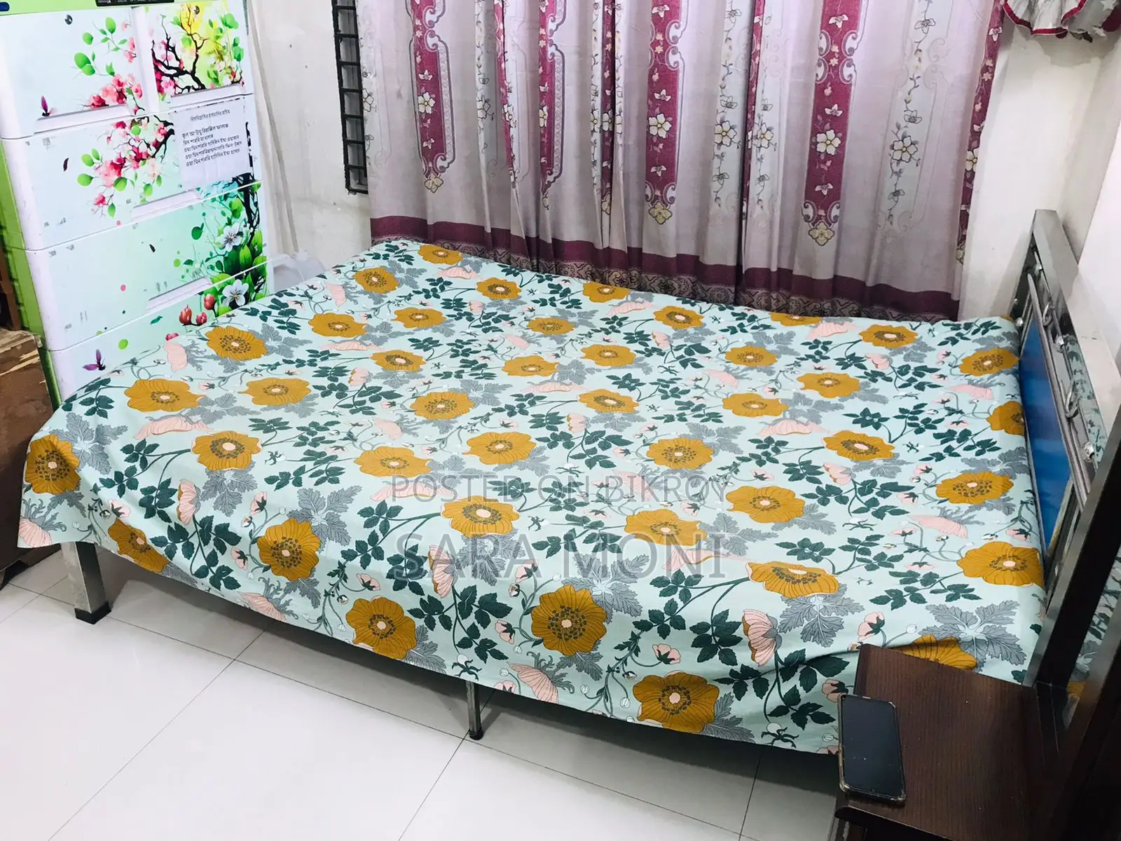 5×7 Ft Stainless Steel Bed