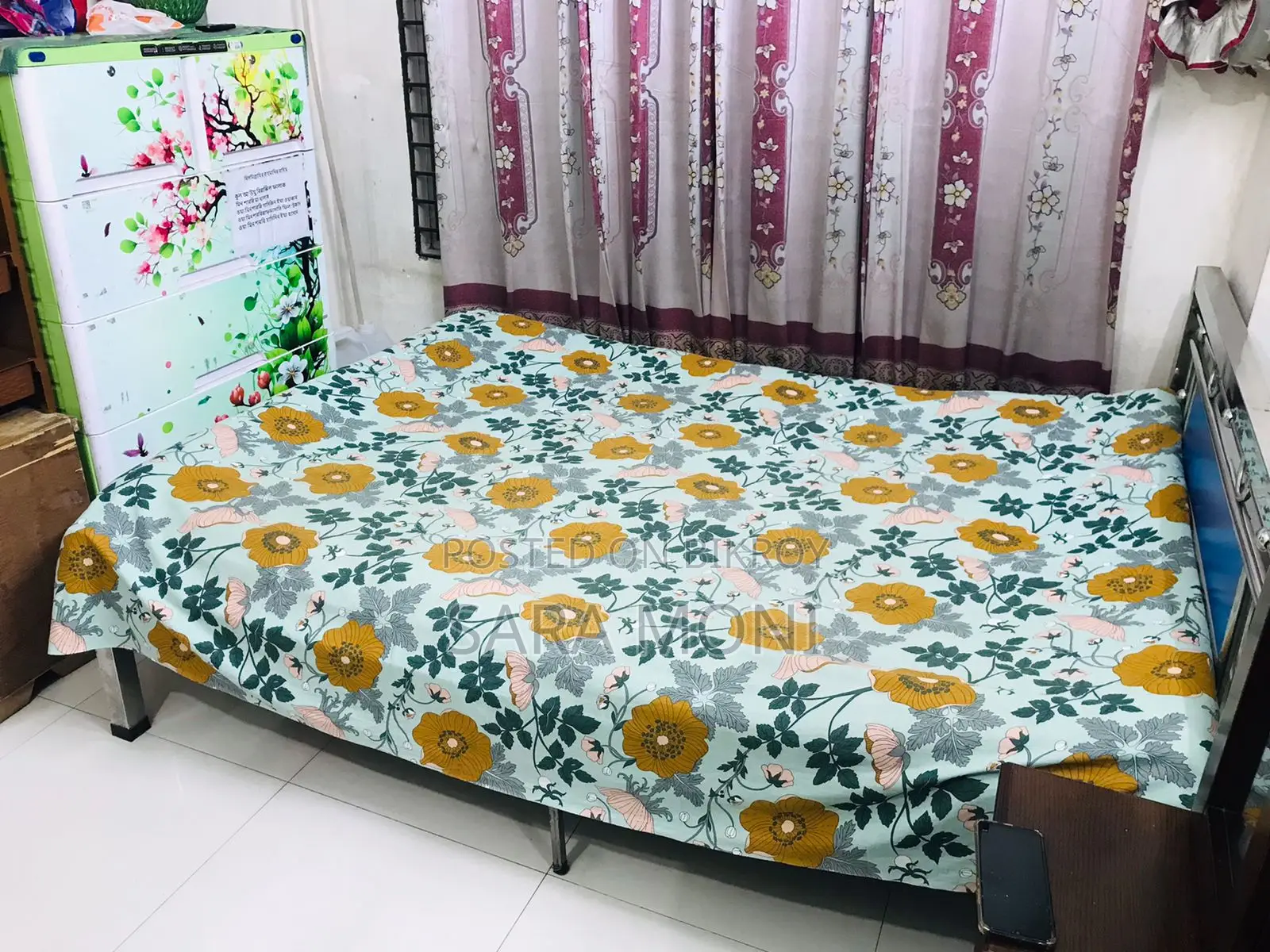 5×7 Ft Stainless Steel Bed