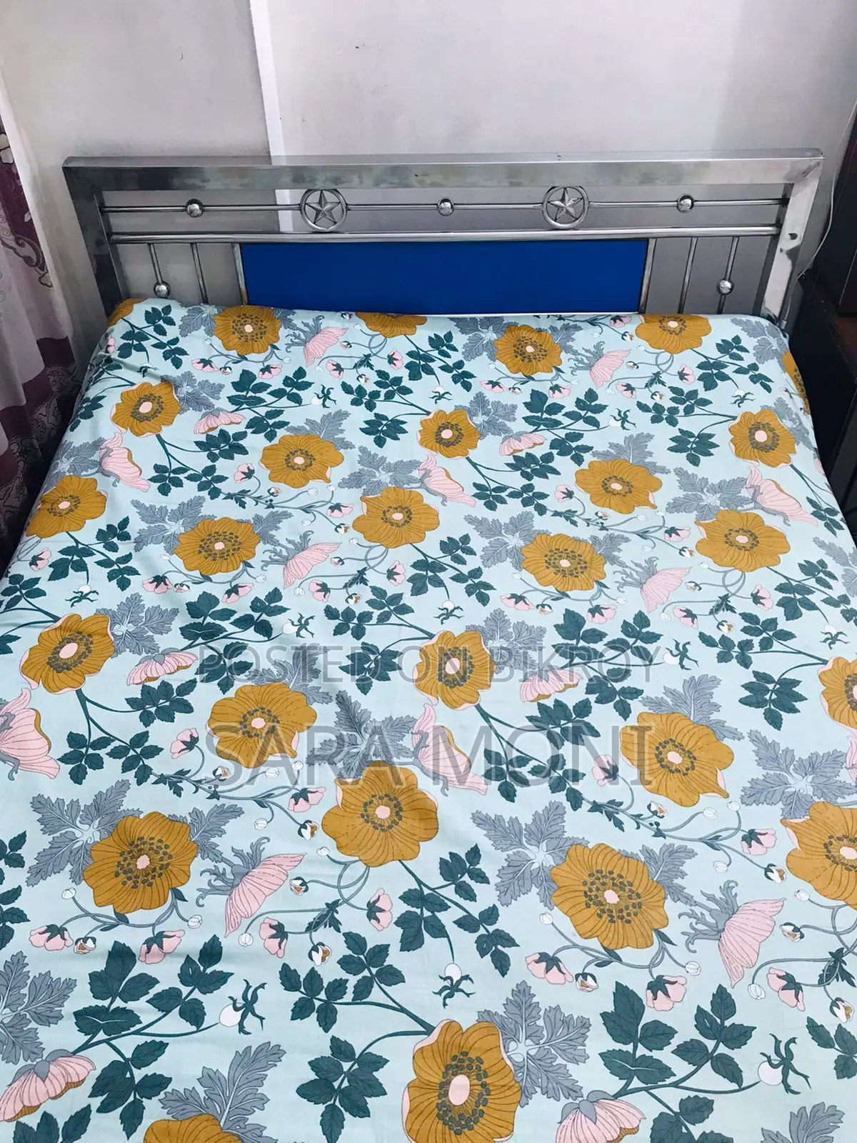 5×7 Ft Stainless Steel Bed