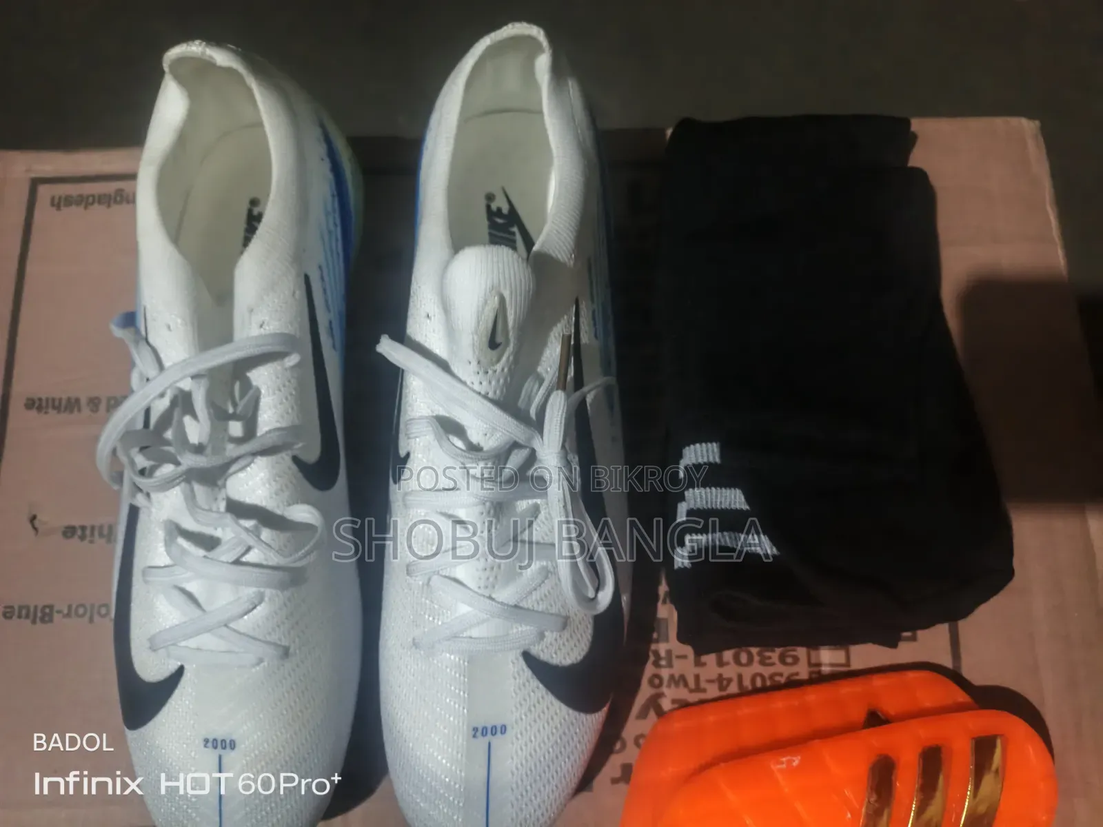 Nike Air Zoom Mercurial (Full Fibre Protection) {সাইজ ৪১}