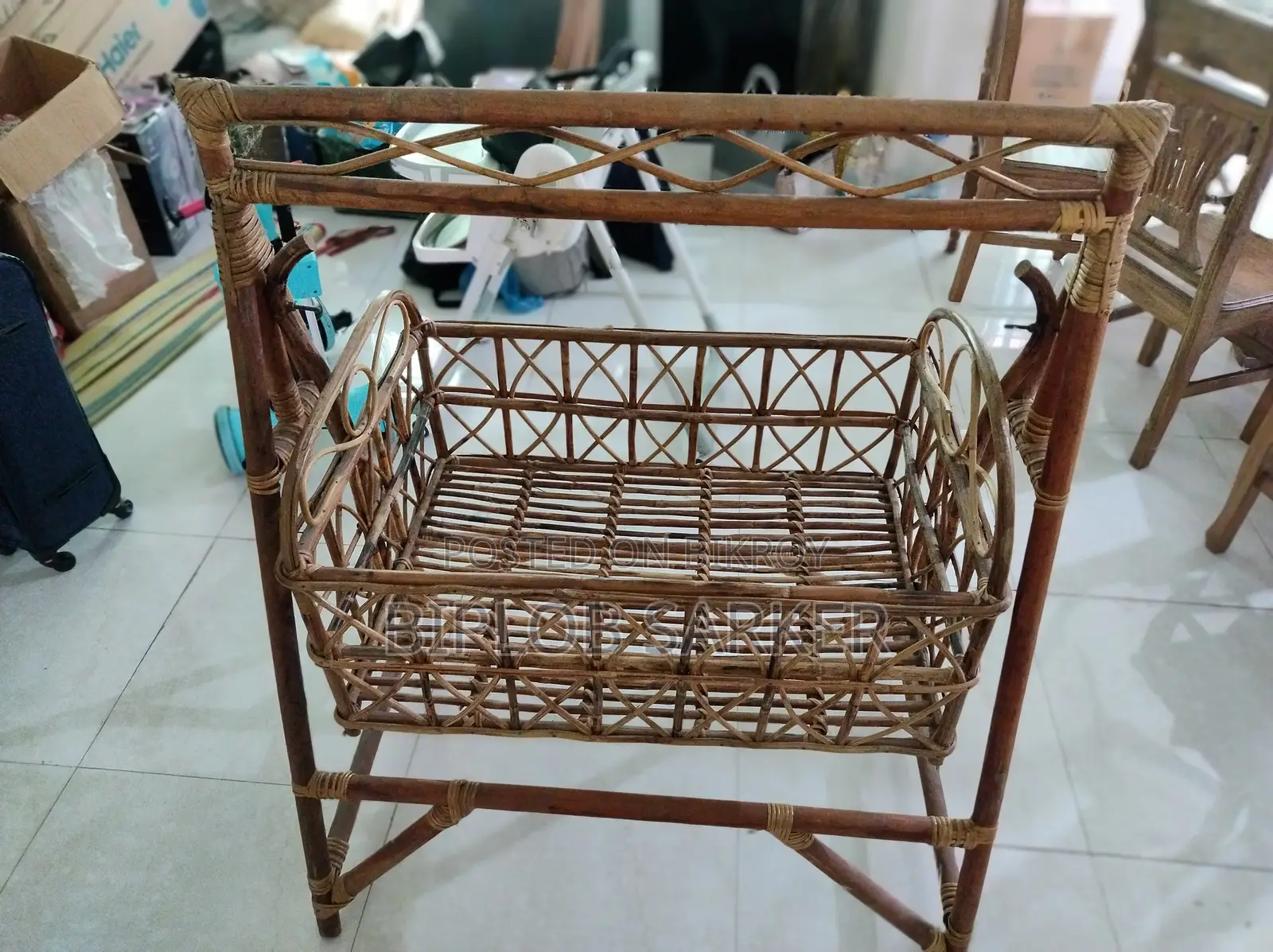 Rattan Cradle