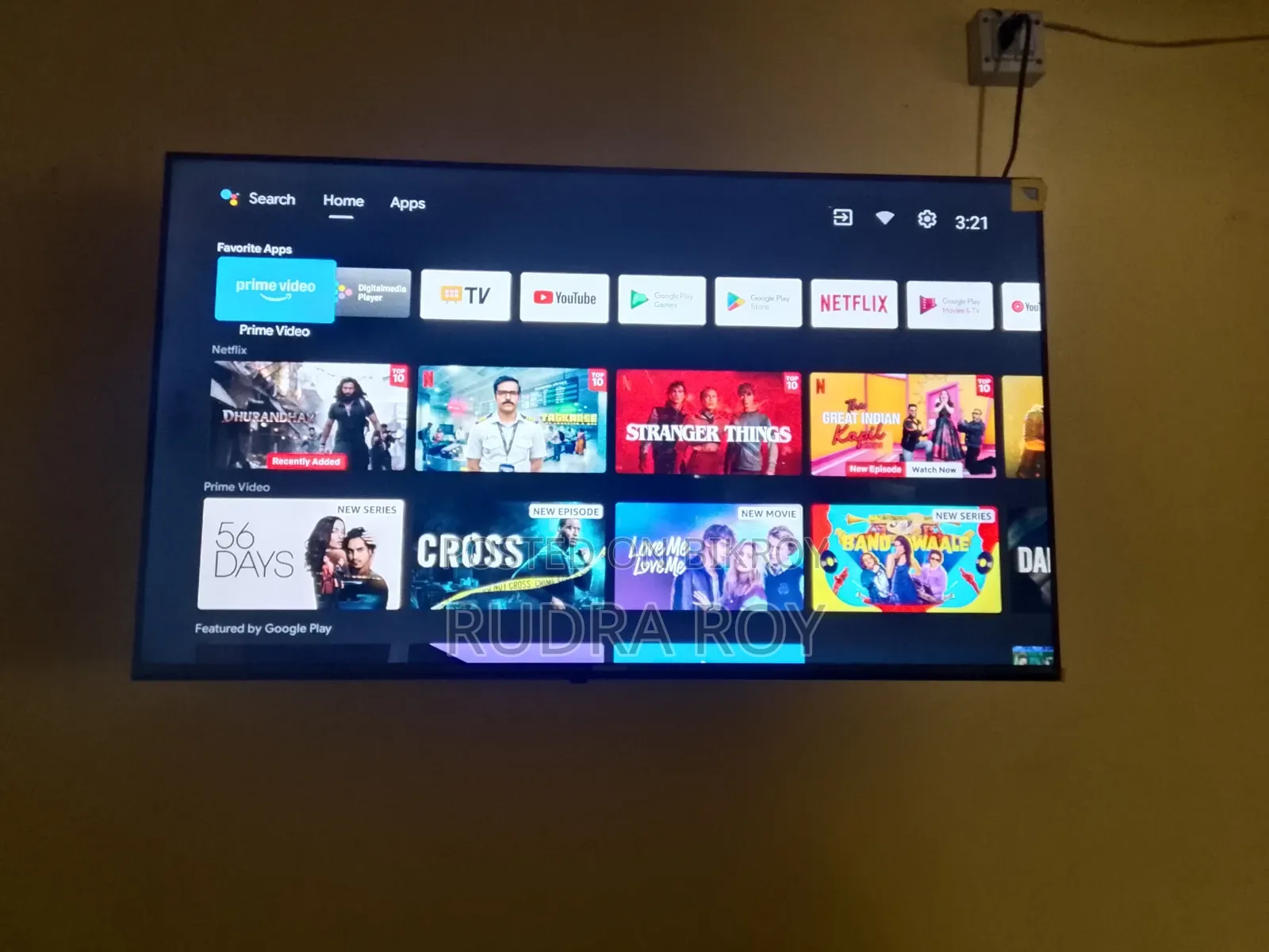 Hisense 43" TV for sale.