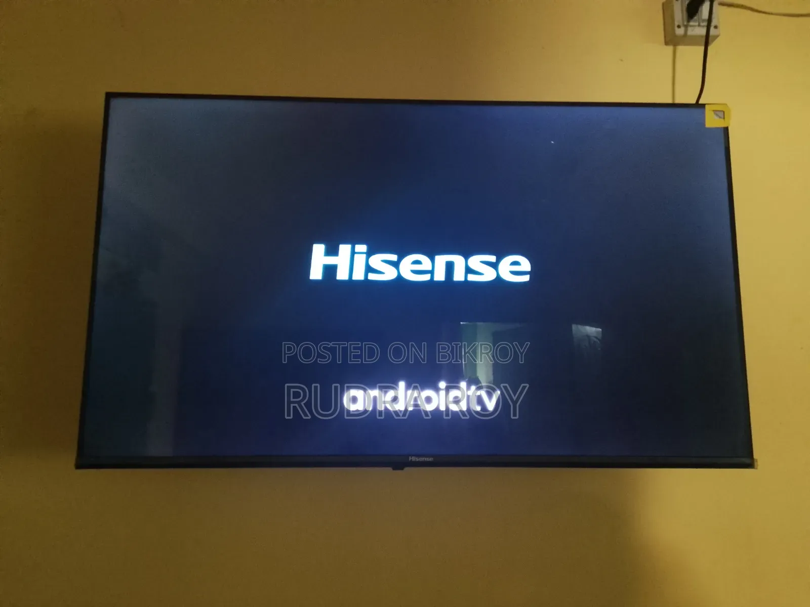 Hisense 43" TV for sale.
