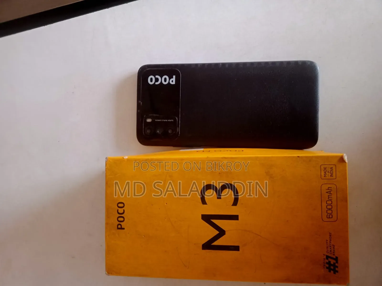 Xiaomi Poco M3 64 GB Black