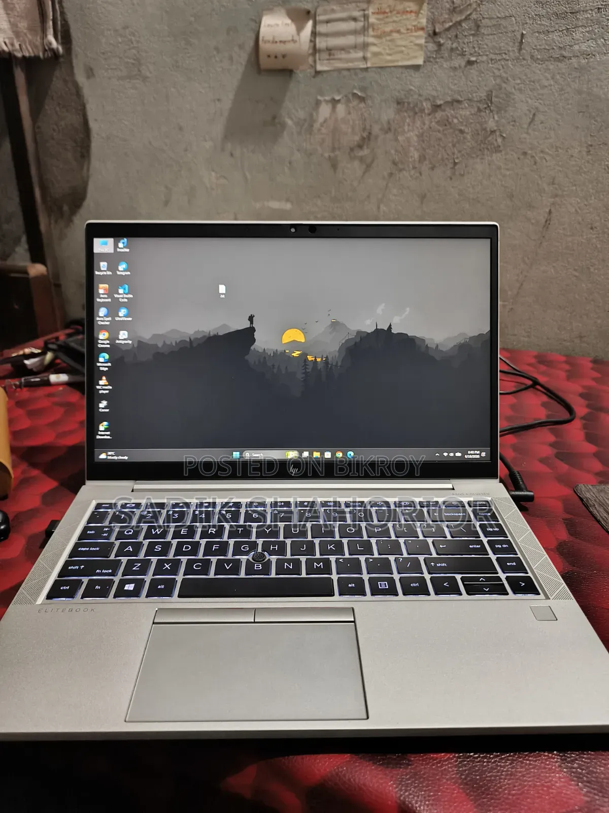 New Laptop HP EliteBook 840 G8 16GB AMD Ryzen 5 SSD 256GB