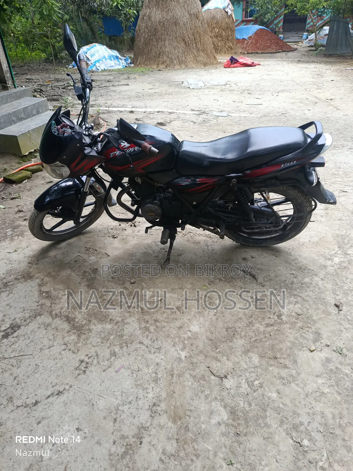 Bajaj Discover 150 2016 Black