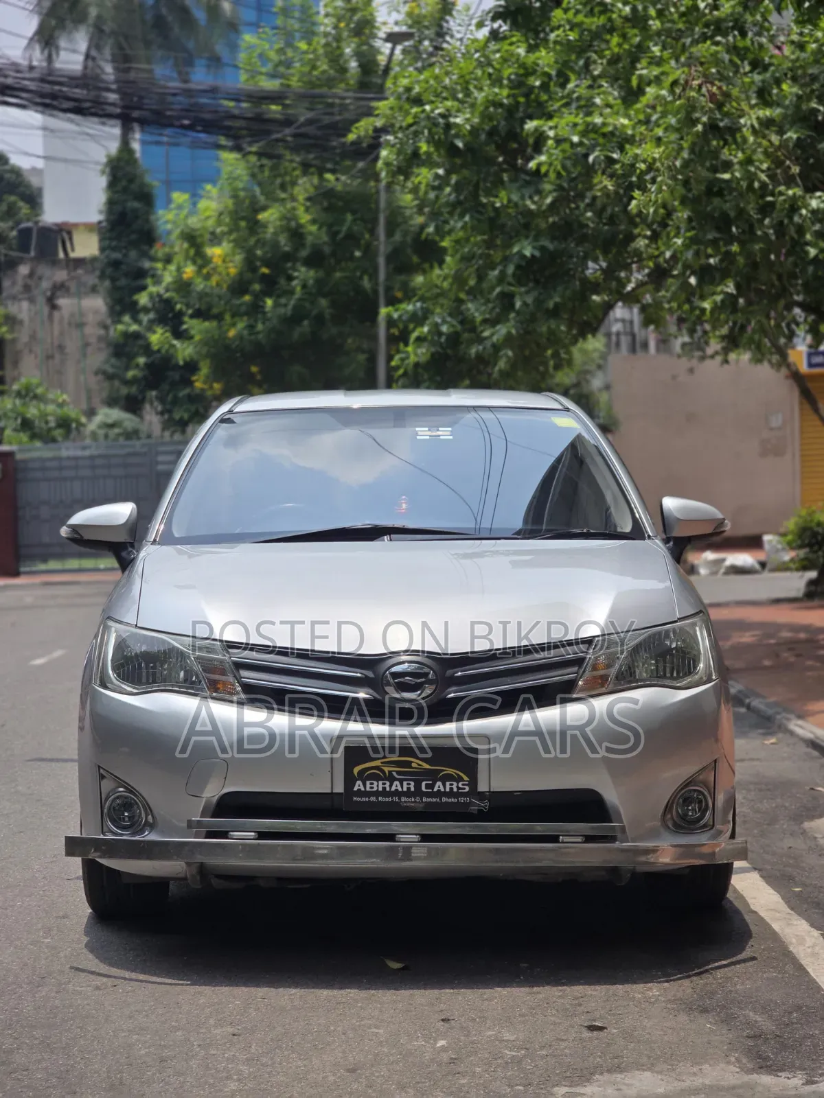 Toyota Axio 2016 Silver